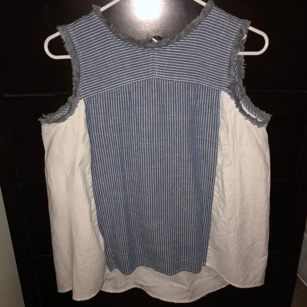 Denim tank
